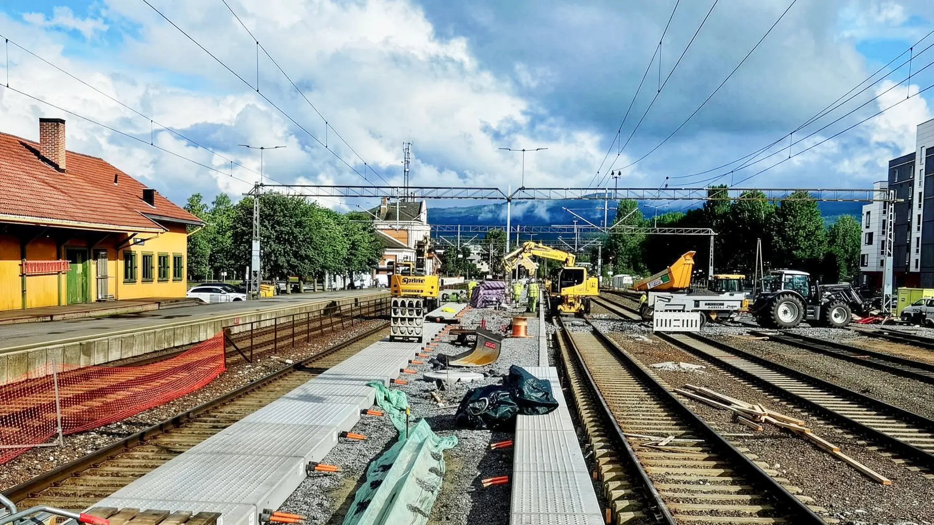 H Bergene Hokksung Stasjon Hokksund stasjon